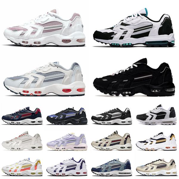 

men women 96 ii running shoes for runners light purple dawn ashen slate pure platinum mystic teal triple black white goldenrod trainers prof, White;red