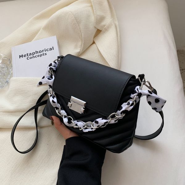 

hbp women lady messenger bags big pattern satchel genuine leather shoulder bag chain handbags men purse small brown red black
