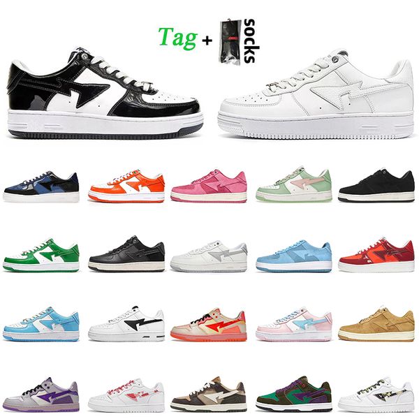 

white black bapesta running shoes for women mens a bathing baped sta sk8 pastel pack greenm2 grey orange bapestas sneakers abc camo blue sud
