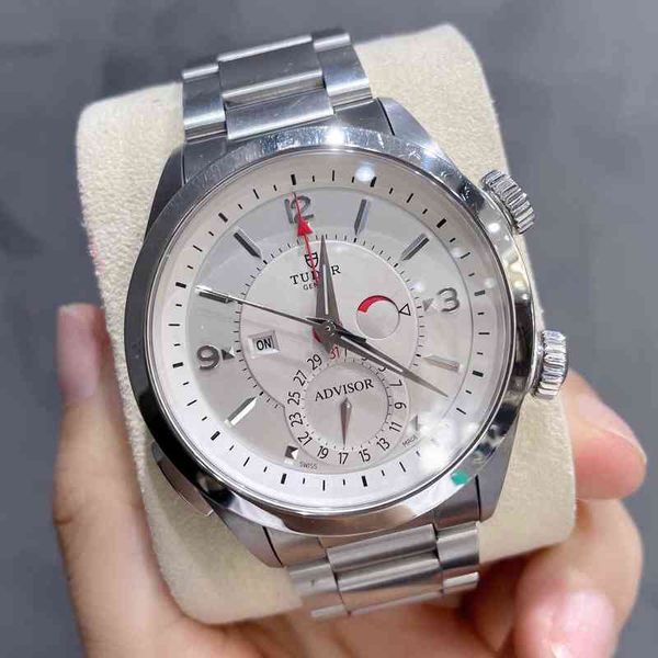 

women's watch designer shijiu qicheng m79620t-0010 men's mechanical 79363n 79470 chrono white dial new 2022 79360n, Slivery;golden