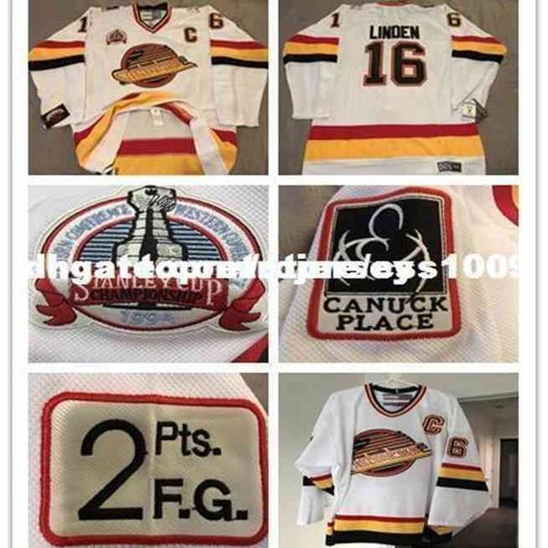 

shirts custom trevor linden vancouver jersey stanley cup 1994 rare mens personalized stitching jerseys, Gray