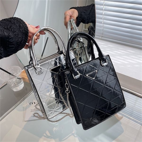 

outlet bag new 2022 version bright texture portable messenger tote bag sale_uyoc