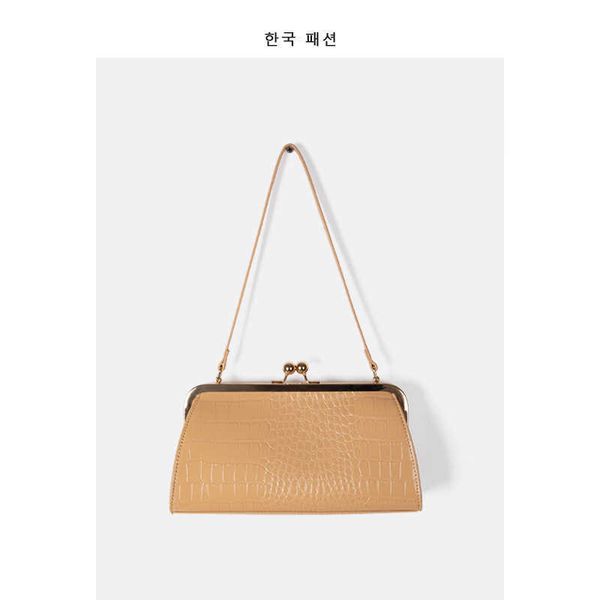 

bag women's 2021 autumn and winter new minority high-level sense korean version single shoulder bag trend fashion crocodile pattern