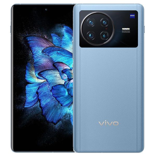 Orijinal Vivo X Not 5G Mobil Telefon 8GB RAM 256GB ROM Snapdragon 8 Gen1 50.0MP AF NFC IP68 5000mAH Android 7.0 