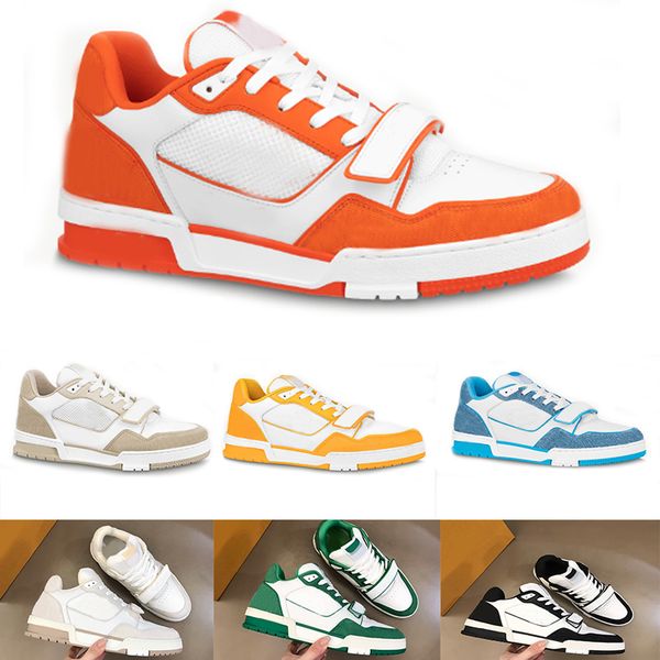 

men running shoes trail sneaker rubber outsole canvas calf leather trail calfskin men's sneakers lace-up ebene trainers outdoor shoe si