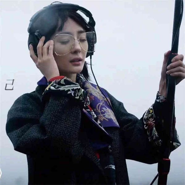 

sunglasses g fashion large frame pearl yuan shanshan, sun yunyun, yang mi, the same sunglasses eimo, White;black