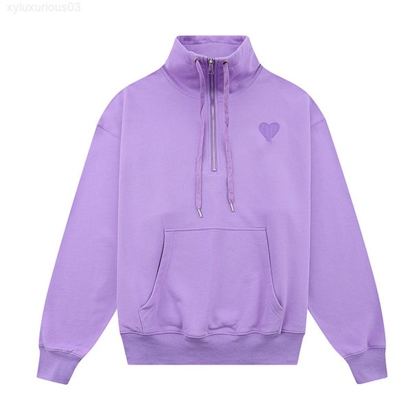 

21ss paris designer hoodie mens skateboard sweatshirts long sleeve shirts hoodies man women zipper fashion clothing embroidery love letter, White;black