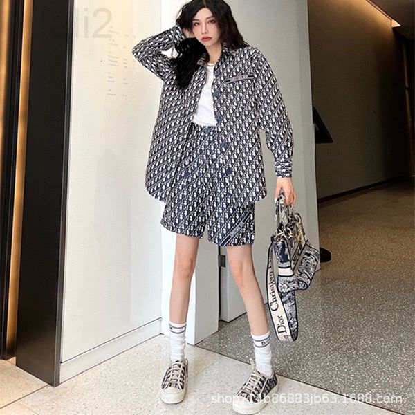 

women's tracksuits designer 2022 spring and summer new fashion brand classic old flower letter stormsuit high street sunscreen jacket s, Gray