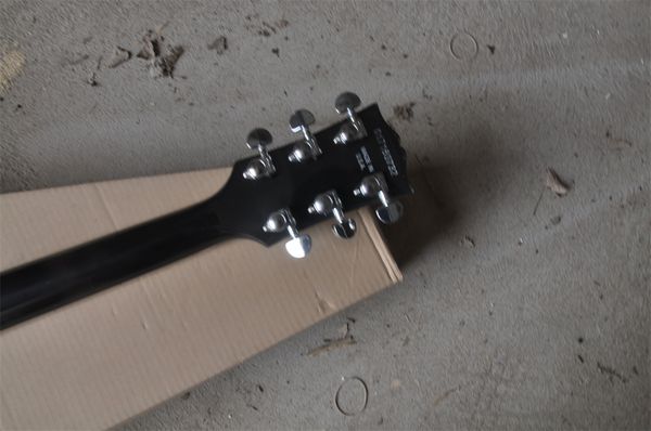 

black 335 jazz six string electric guitar we can customize various guitars