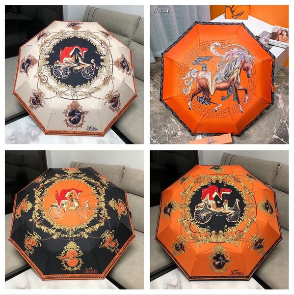 

designer automatic umbrella party favor 4 colors letter brand h outdoor umbrellas fp2790