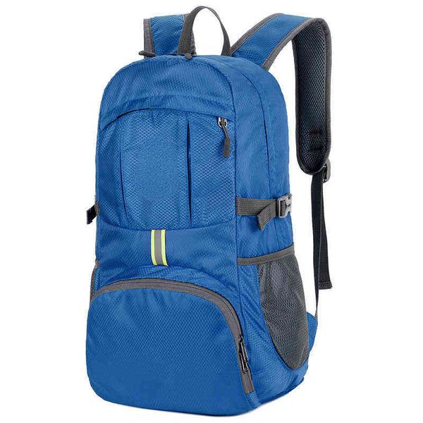 

new folding backpack men and women outdoor sports ultra light travel bag waterproof gift mountaineering backpack t220801