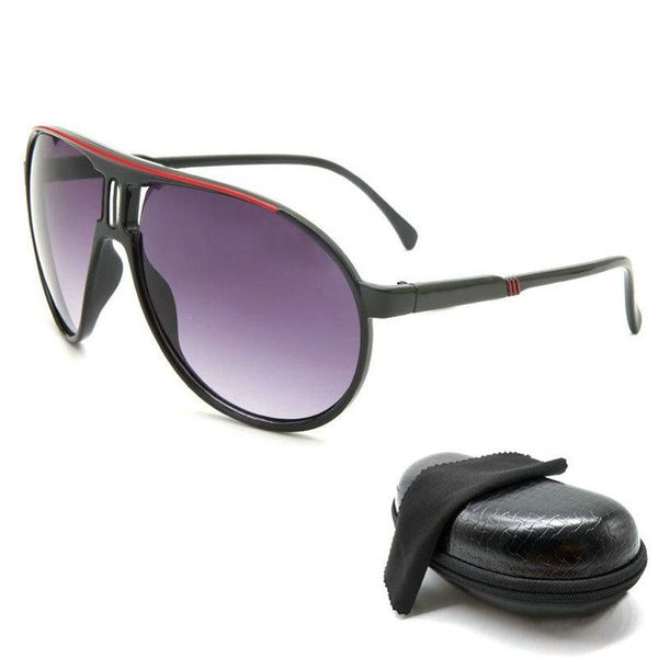 

classic brand style men and women gradient sunglasses oversized driver outdoor beach sports glasses with box, White;black