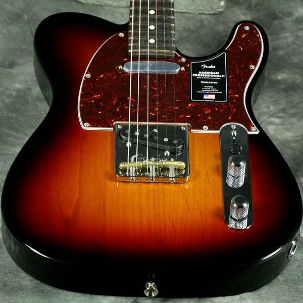 

professional ii tele rosewood 3-color sunburst #gg9cd electric guitar