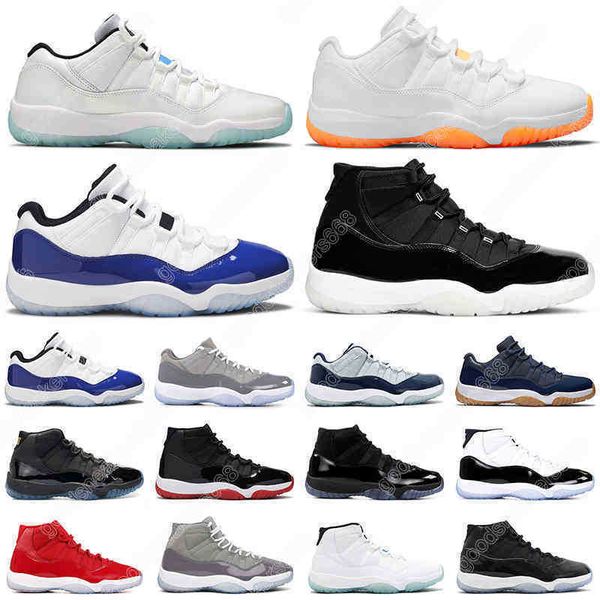 

11s men basketball shoes 11 25th anniversary citrus legend blue bred concord navy gum low women mens trainers