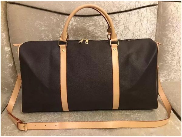 

luxury duffel bags totes leather bag designer travel luggage men pu handbags large cross body hand 55cm nxpwj