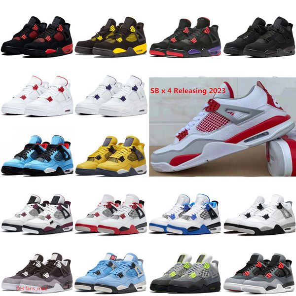 

university blue jumpman 4 4s basketball shoes sb x 4 releasing 2023 guava ice oreo sail noir metallic purple black cat bred shimmer cactus j