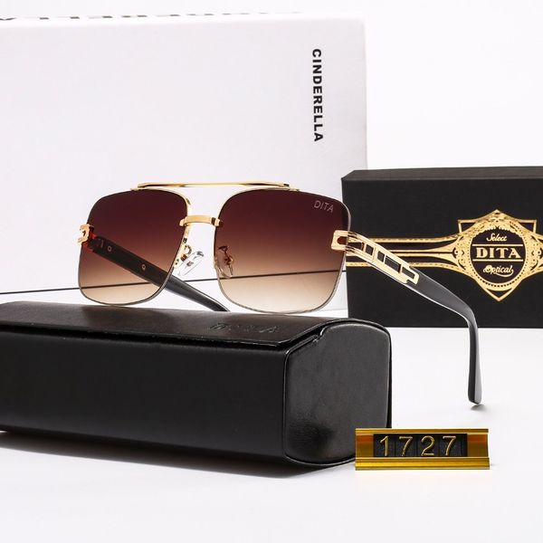 2023 Dita Top Luxury High Quality Designers Sunglasses para homens Mulheres novas vendas famosas famosas Fashion Show Italian Sun Glasses V3O0