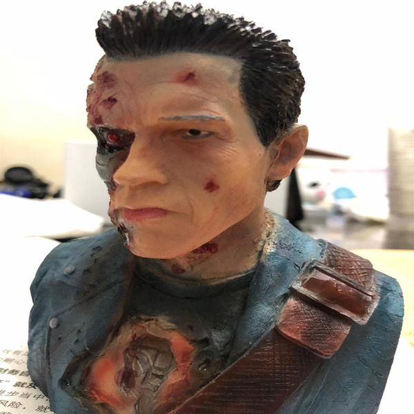 

novelty games 24cm terminator t800 14 bust arnold schwarzenegger resin figu3013