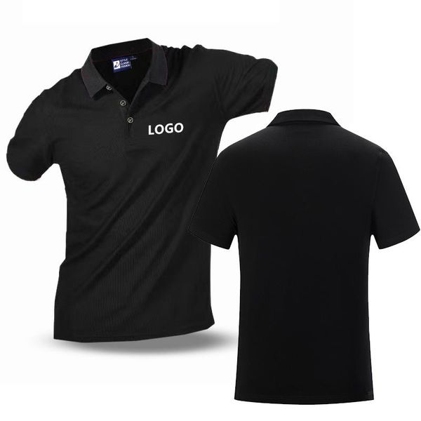 Мужские Polos Custom Men Solid Shirt Summer Catching Women Women Women Printing Your Like Po Unisex Sports Wear Женщина -одежда Menmen