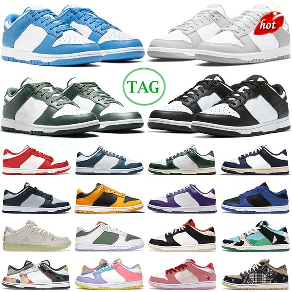 

shoes running for men women panda unc white black grey fog team green university blue mens womens outdoor sports trainers sneakers