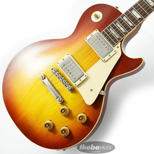 

historic collection 1958 les standard vos washed cherry sunburst electric guitar
