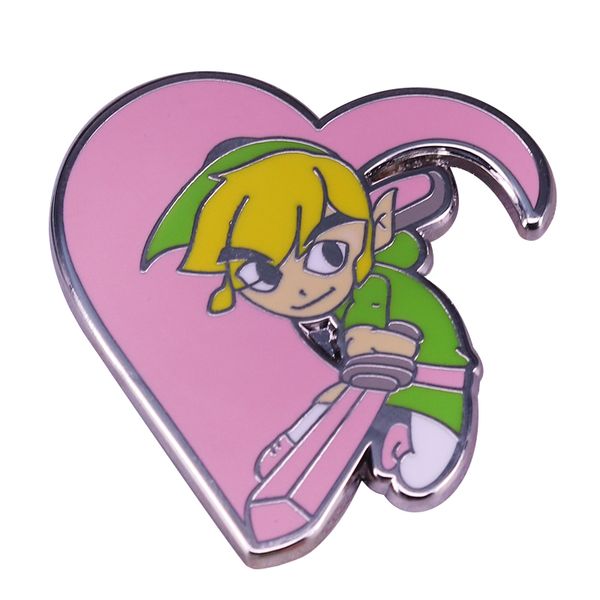 

game zeldas breath of the wild pin kass birdman feathered musician terrible fate mask fighting warrior skyward sword brooch, Blue