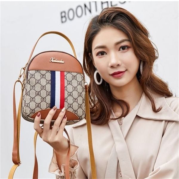 

backpack women's new printed backpack cute versatile portable single messenger 80% off purse sales
