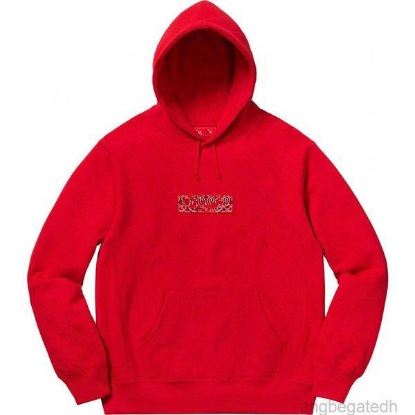 

22ss men's fashion hoodie casual loose sweatshirt fashion supre letter embroidery women's sweatshirt 61umga, Black