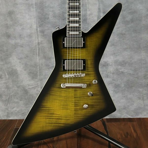 

prophecy extura yellow tiger aged gloss electric guitar