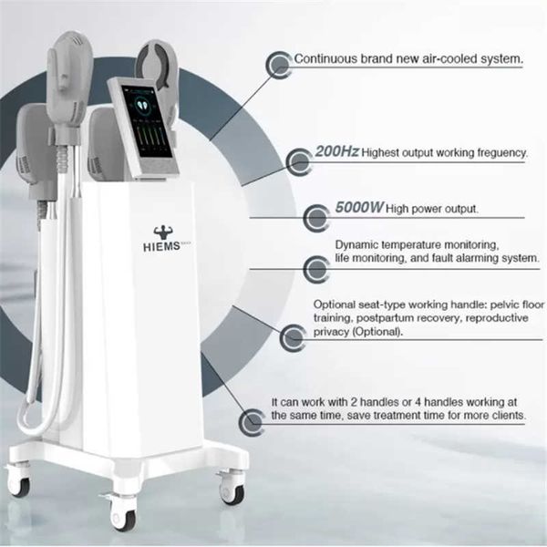 

2022 salon use ems machine muscle toning device abdomen slimming fat reduction body contouring equipment