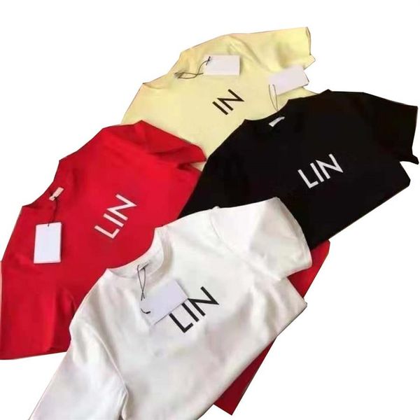 

2022 summer mens designer t shirt casual man womens tees with letters print short sleeves sell luxury men hip hop clothes..v08273t, White;black