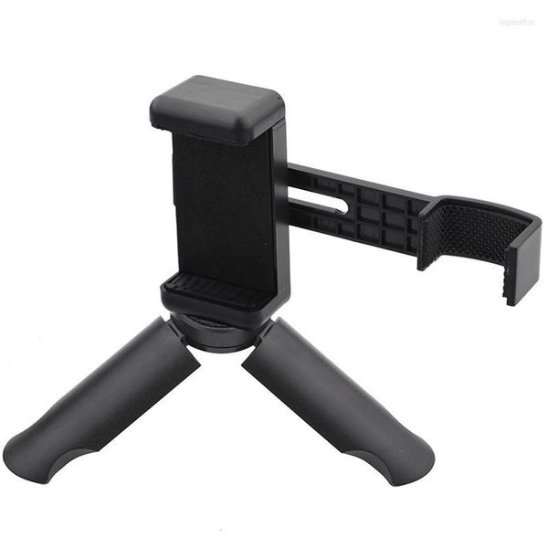 Tripods Osmo cep telefonu sabitleme klips braketi montaj masaüstü tripod el tipi gimbal aksesuarları için yedek parça loga22