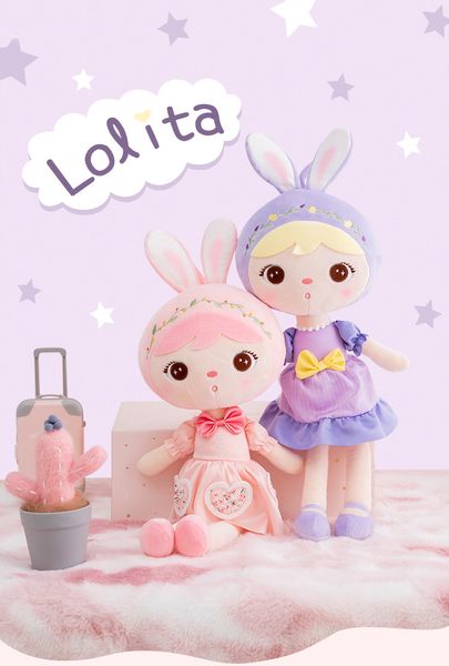 Hot Stuffed Animals Size 50CM Giocattoli di peluche Cartoon di alta qualità Bambole Lolita adorabili