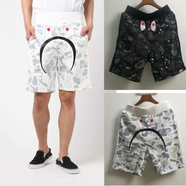 

2022 summer european and american fashion cotton shorts boys beach pants hip hop sports youth 5-point casual, Black