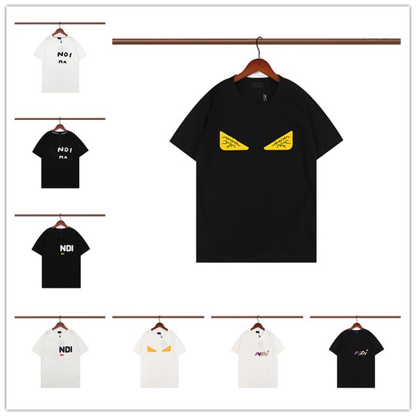 

fashion mens designer t shirt polo tshirt men t-shirts for women spring shirts letter outfit luxurys tees womens summer 100%cotton t-shirt s, White;black
