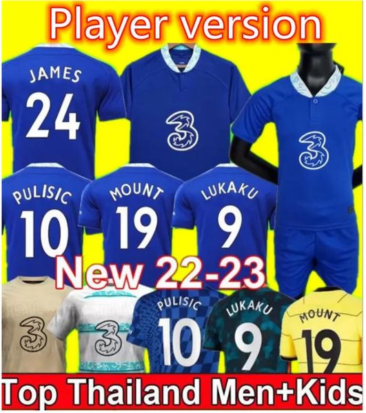 

22 23 cfc pulisic chelsea fc soccer jerseys special champions werner havertz football shirts jorginho camiseta 2022 2023 kante ziyech mount, White;black