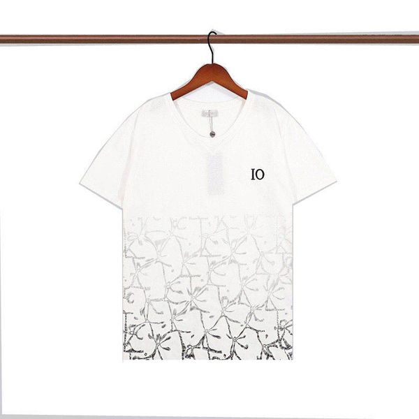 

men's clothing short sleeve tees polos mens t-shirts summer simple icon cotton casual solid color t-shirt men fashion top, White;black