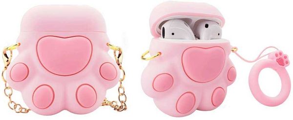 

case for airpods 1&2 case,silicone 3d cute funny cartoon character kawaii airpods cover compatiable with wireless charging case for