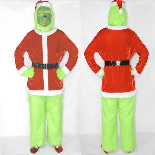 

anime movie new halloween christmas green the cosplay men women boys girls cosplay mask come full set l220714, Black;red