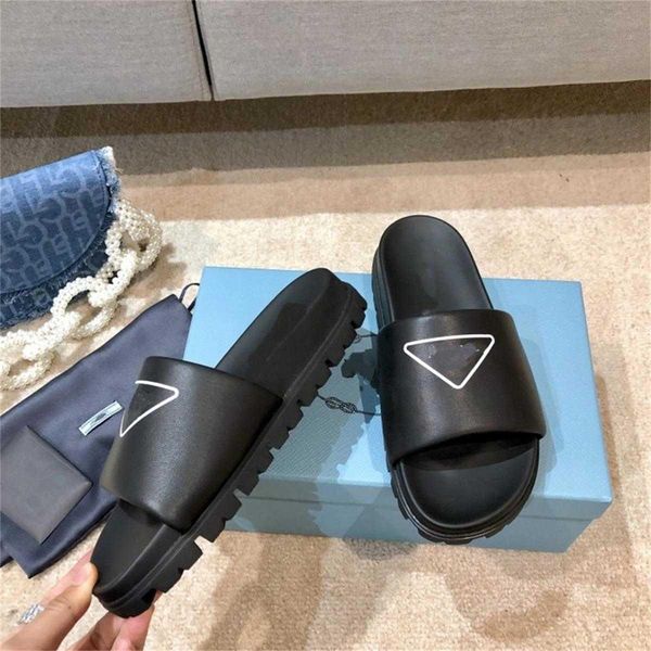 

new trend women slippers couple models luxury shoes fashion size 35-40 hzj, Black