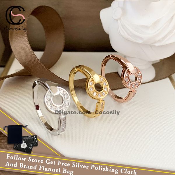 

noble round hollow full diamond ring women sterling silver s925 jewelry gifts luxury banquet classic romantic fashion antique coin shape wed, Golden;silver