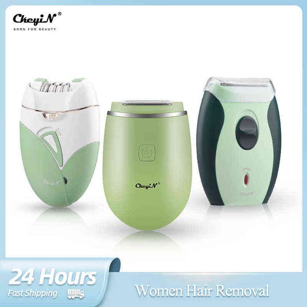 

ckeyin professional women epilator electric hair remover painless female face shaver bikini facial trimmer home use machine 220624