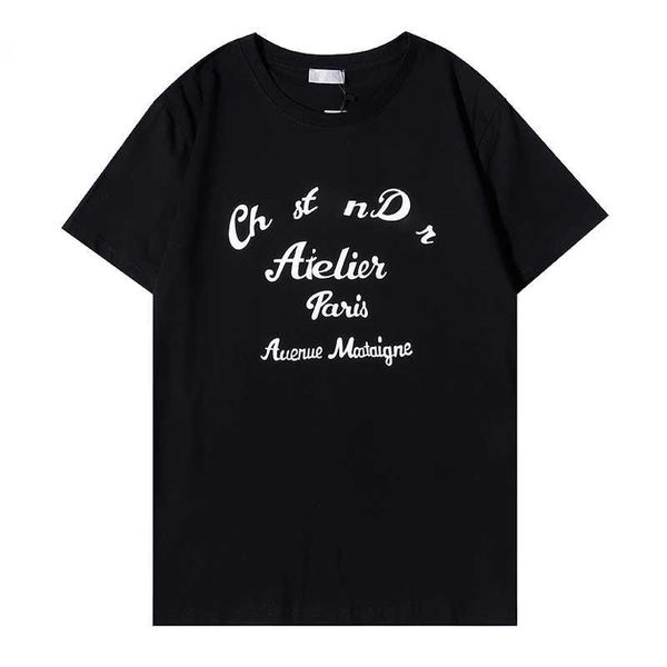 

fashion mens t shirt designer for men women tshirts couples woman casual short sleeve man shirts round neck tees 3 colors asian size s-xxl, White;black