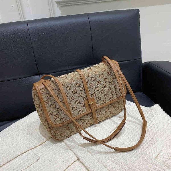 

luxury accessories foreign style large capacity female new fashion jacquard cloth single armpit leisure