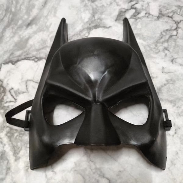 Maschera di Batman per bambini adulti Maschera di Mardi Gras Party Maschere a metà viso Decorazione di costumi Costume in maschera Tema Nero One Szie For Most