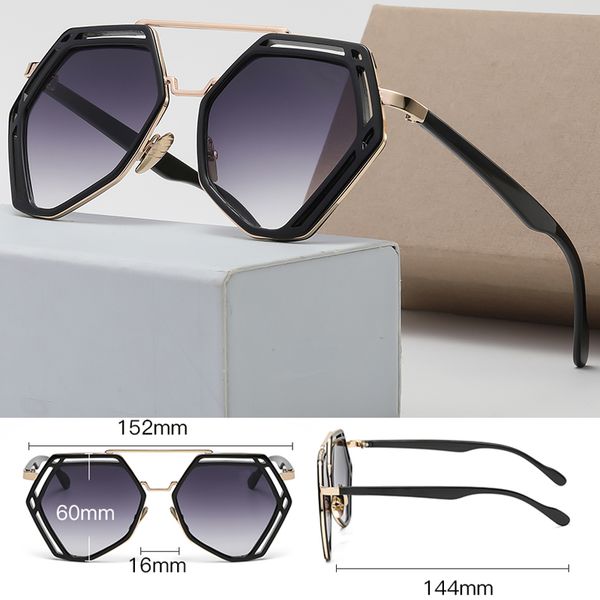

designer sunglasses womens fashion irregular women oversized glasses designer vintage eyewear female uv400 shades radiation protection laste, White;black