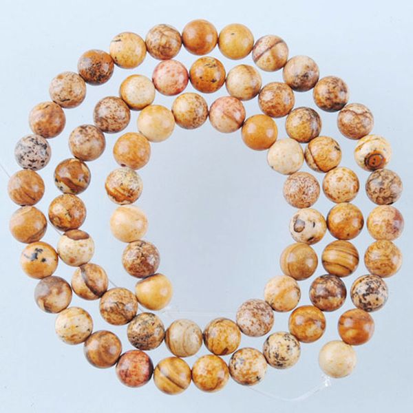 

10 strand natural stone beads picture jaspers beads for jewelry making diy bracelets 6 8 10 12mm by911, Black