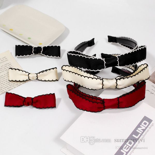 

designer girls bows hair sticks with bow hairpins sets lady style children princess hairbands old kids party accessories q7151, Slivery;white