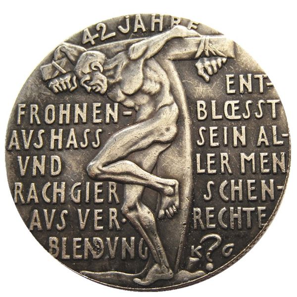 GERMANIA 1927 The Paris Dictat Craft 100% rame o argento placcato monete copia stampi in metallo prezzo di fabbrica di produzione