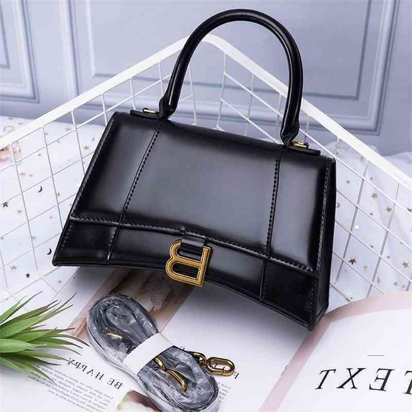 

handbags original balencaigass designer home hourglass b bag leather 2022 fashion high version women's bag crocodile bag single shoulde